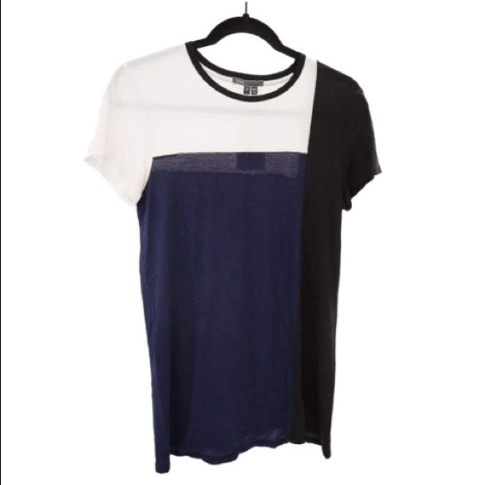 Vince Tri Colorblock Tee